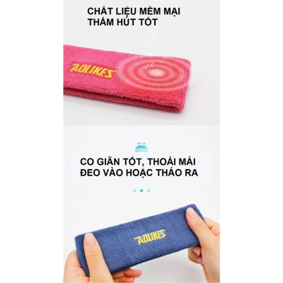 Băng Trán, Băng Đô Chặn Mồ Hôi Thể Thao Nam Nữ Sport Anti-Slip Sweatband Cao Cấp MÀU ĐEN