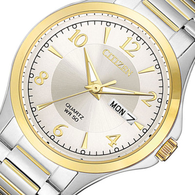 Đồng Hồ Nam Citizen Dây Thép Không Gỉ BF2005-54A - Mặt Trắng