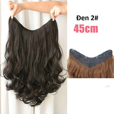 Kẹp tóc giả chữ V 45cm