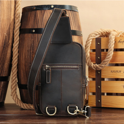 Túi đeo chéo nam DA BÒ THẬT phong cách mới  - BEE GEE DCN9220