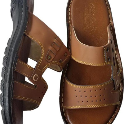 Dép Nam BIGGBEN Da Bò Thật Cao Cấp DN164