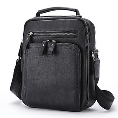 Túi đeo chéo nam DA BÒ THẬT phong cách mới  - BEE GEE DCN9315B