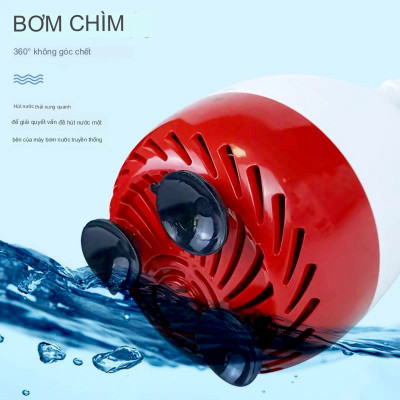Máy bơm hút đáy BAOYU BY-304 40W bơm chìm hút cặn 360 độ bể cá cảnh thủy sinh BY304