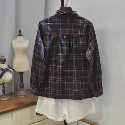 áo sơ mi nữ thời trang kẻ sọc cổ áo thắt nơ