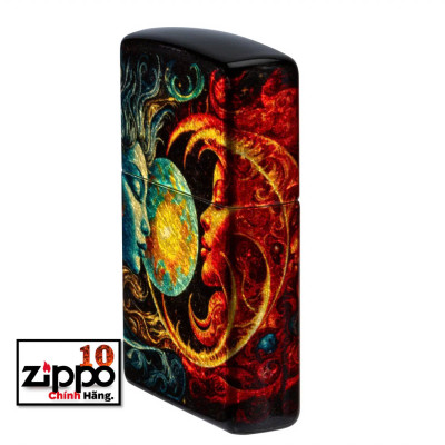 Bật lửa Zippo 46563 Sun and Moon Design - Chính hãng 100%
