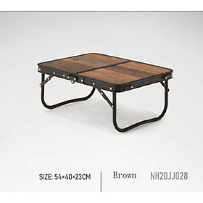 Bàn cắm trại MDF Vintage 2 mức chiều cao NatureHike NH20JJ028