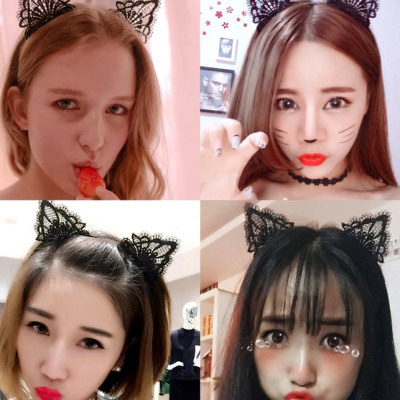 Combo phụ kiện mặt nạ + tai mèo cho đồ ngủ cosplay MN01