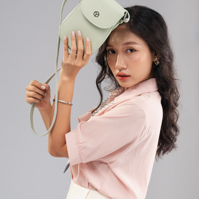 Túi Yuumy ( Thời trang nữ xinh xắn kiểu dáng basic - Túi đeo chéo da Seasand YN216 )