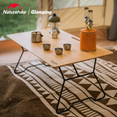 Bàn gấp gỗ tre NatureHike NH22JU011