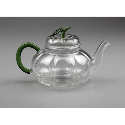 Ấm trà thuỷ tinh 600ml tay vồng