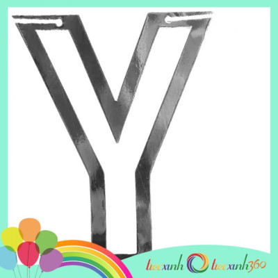 Dây chữ Happy Birthday kiểu nét rỗng