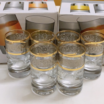 BỘ 6 LY TIỆP VÂN KHẢM CAO CẤP-35ML