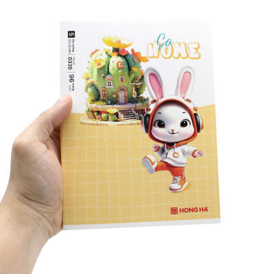 Tập Học Sinh Class Go Home - 5 Ô Ly Vuông - 96 Trang 80gsm - Hồng Hà 0335 (Mẫu Bìa Giao Ngẫu Nhiên)