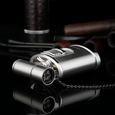 Vỏ Hột Quẹt Bật Lửa Khò gas 4 tia Honest BCZ-346 thiết kế đẹp độc lạ - dùng gas cao cấp ( giao màu ngẫu nhiên )