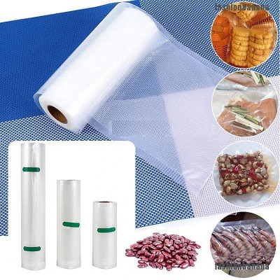 Cuộn Túi Hút Chân Không Thực Phẩm Một Mặt Nhám Một Mặt Trơn Dạng Hạt Mịn Phù Hợp Cho Tất Cả Các Dòng Máy Hút Chân Không - Hàng Chính Hãng