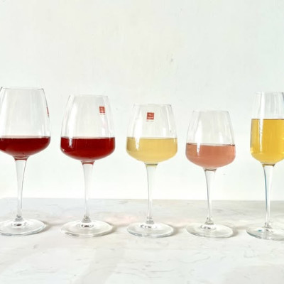 Bộ 6 ly rượu  thủy  tinh Aurum 350ml - Bormioli Rocco - Italy