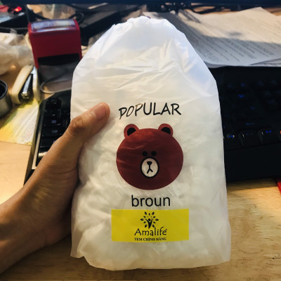 Bộ 100 Túi Màng Bọc Thực Phẩm Thông Minh PE An Toàn Túi Gấu Có Chun Bọc Đồ Ăn Co Giãn Siêu Dai Cao Cấp Chính Hãng Amalife