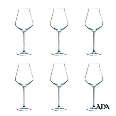 Set 6 ly vang trắng Chef & Sommelier Reveal’Up Soft 400ml hàng chính hãng