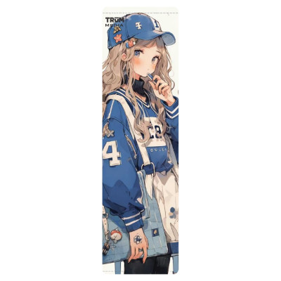 5 Cái Bookmark Kẹp Sách, Dấu Trang Hoạ Tiết Cô Gái Hoạt Hình - SBOOKS