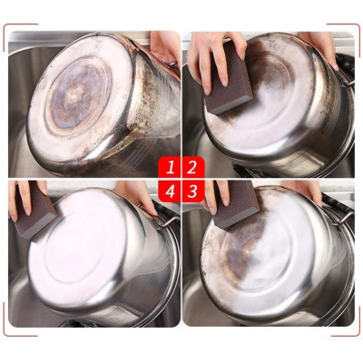 Cọ xoong nồi chảo nhà bếp bọt biển Nano nhà bếp đa năng