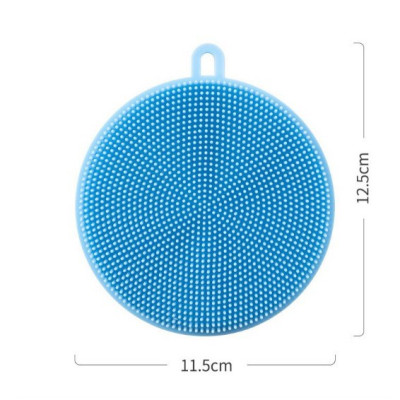 Miếng Rửa Chén Bát Xoong Nồi, Rau Củ Quả Đa Năng Silicon Có Lỗ Treo Nhỏ Gọn Tiện Lợi, Dễ Dàng Vệ Sinh
