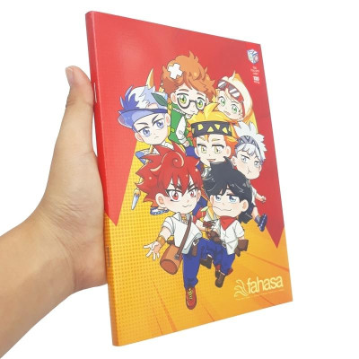 Tập Học Viện Alpha 4 Ô Ly 100 Trang ĐL 120g/m2 - FAHASA (Mẫu Màu Giao Ngẫu Nhiên)