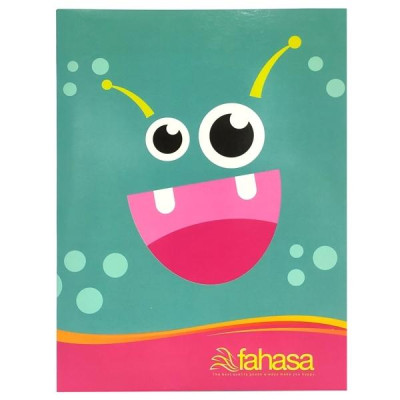 Bộ 2 Tập Học Sinh Quái Vật Đáng Yêu - 200 Trang Fahasa - QVĐY 01