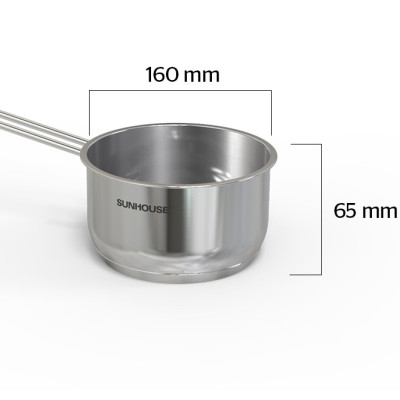 Quánh Inox 5 Đáy Sunhouse  SHG508-16