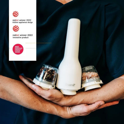 Máy xay gia vị FinaMill pin sạc (tặng khay khi mua máy)