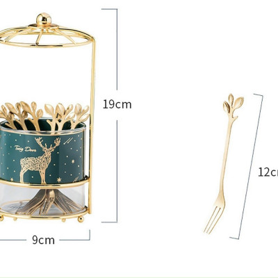 GIỎ ĐỰNG DĨA ĂN HOA QUẢ BẰNG SỨ ĐÁY TRONG SUỐT VÔ CÙNG TINH TẾ VÀ SANG TRỌNG MẪU MỚI NĂM 2021 - VD34