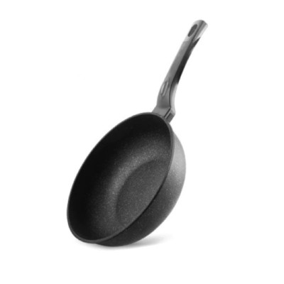 Chảo sâu lòng vân đá chống dính nhôm đúc Bennix Thái Lan Terra 22cm/26cm/28cm/30cm đáy từ