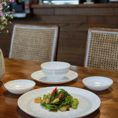 Bộ 6 Đĩa Chấm Thủy Tinh Luminarc Diwali Geomatric Blue 11cm - V6539 - Bộ 6 đĩa