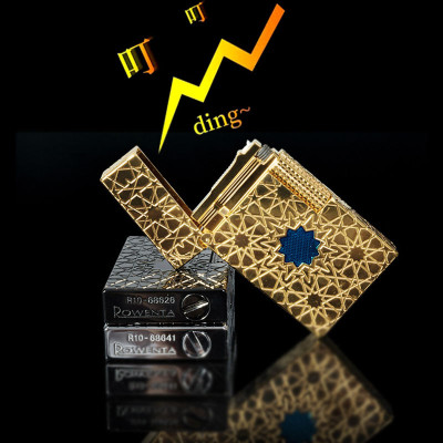 Vỏ Hột Quẹt Bật Lửa Xăng Đá Rowenta R10-069 Khắc Họa Tiết Ngôi Sao Độc Đáo - Nhiều Màu