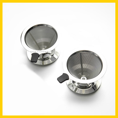 Phễu V60 Bằng Thép Hình Nón (Pour over)