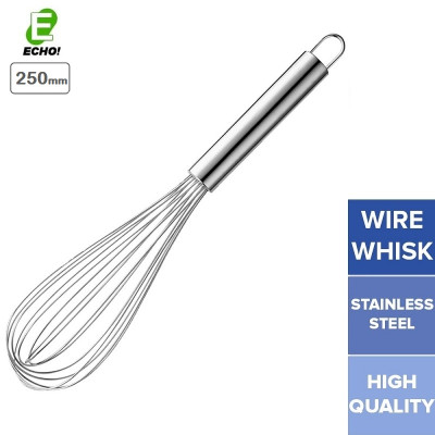 Dụng cụ đánh trứng inox Echo Whipper 250mm - Hàng nội địa Nhật Bản nhập khẩu chính hãng