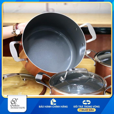 NỒI NHÔM ĐÁY TỪ ORKIN Thái Lan - MÃ OR09 [Hàng chính hãng]