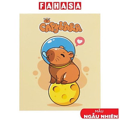 Tập Học Sinh The Chill Capybara - 4 Ô Ly - 96 Trang 120gsm (Mẫu Bìa Giao Ngẫu Nhiên)