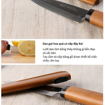 Dao gọt trái cây KAI House Select-  9.7cm