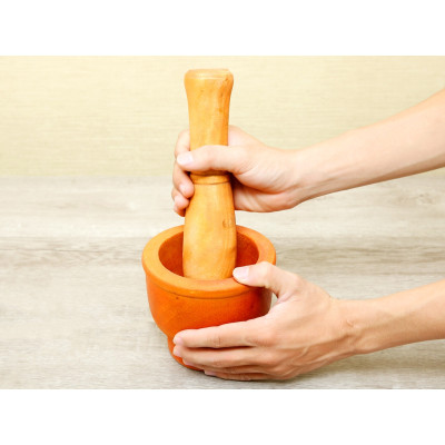 BỘ CỐI CHÀY GỖ CAO CẤP SIZE 16 CM