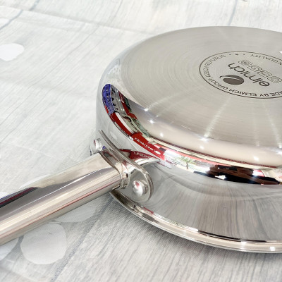 Chảo Inox 2 lớp cao cấp đáy liền Trimax XS EL 3753 size 26cm