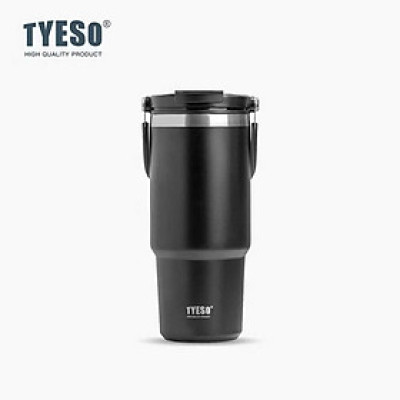 Cốc giữ nhiệt TYESO TS-8826 600ML bằng thép không gỉ 304 tay cầm công thái học Chống tràn & Giữ nhiệt 12 tiếng