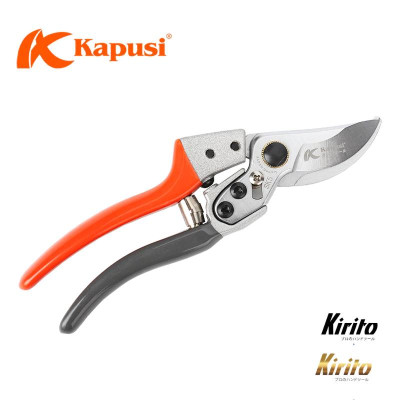 Kéo tỉa cây kiểng cắt cành hãng Kapusi Nhật Bản cao cấp 8 icnh (20cm), thép SK5 k8652