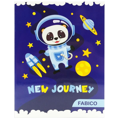 Tập Học Sinh 4 Ô Ly 100 Trang 80gsm - Fabico ELE23 (Mẫu Màu Giao Ngẫu Nhiên)