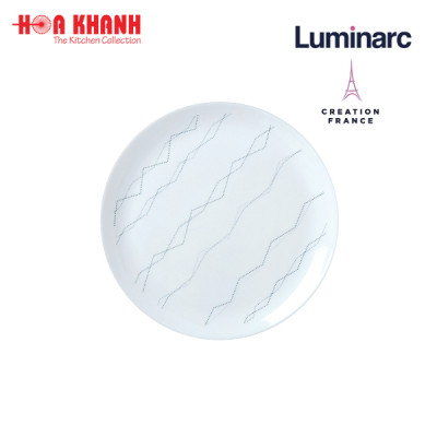 Đĩa Thủy Tinh Luminarc Marble 19cm cường lực, chịu nhiệt - 1 đĩa - P3761