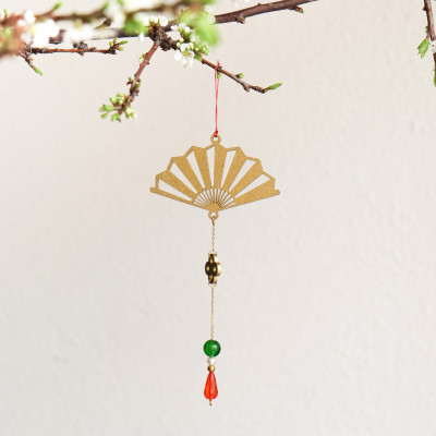 Combo 6V - Bộ 6 dây treo trang trí Tết Khai Lộc Hoàng Kim màu vàng, trang trí mai đào 