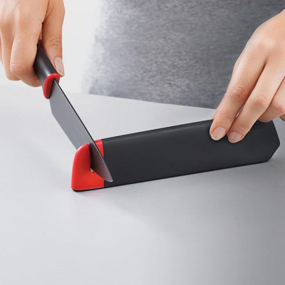 Set 2 dao Joseph Joseph Slice & Sharpen 10146 Black/Red Hàng chính hãng