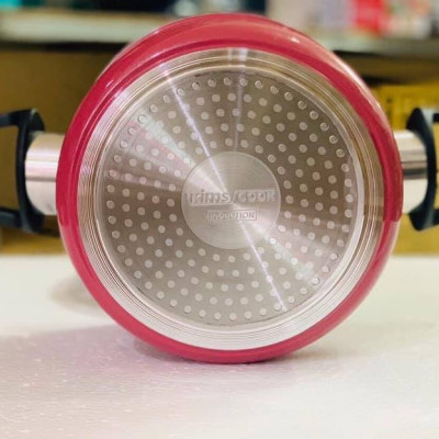 Nồi Easy Seoulcook đáy từ chống dính vân đá cao cấp Hàn Quốc, dùng được tất cả các loại bếp / Induction