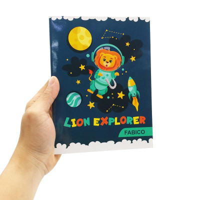 Tập Học Sinh 4 Ô Ly 100 Trang 80gsm - Fabico ELE23 (Mẫu Màu Giao Ngẫu Nhiên)