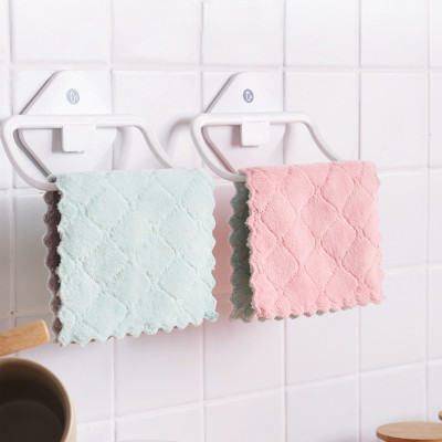Bộ 10 khăn lau 2 mặt xuất Nhật Toki - Khăn lau không phai màu không rụng sợi- nhanh khô- Khăn lau bếp, khăn lau kính, lau bát lau tay - HN09421L
