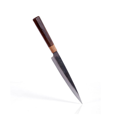  Dao Nhà Bếp, Dao Làm Cá Dáng Nhật, Cán Tròn Vàng,Cán Gỗ Lim Cao Cấp